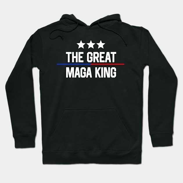 Anti Joe Biden Ultra Maga The Return Of The Great Maga King Hoodie by nikolay